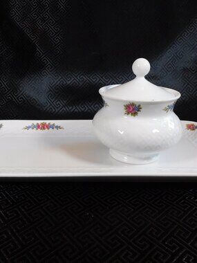 Seltman Bavaria Annabell Vanity Tray and Jar Set # 23942